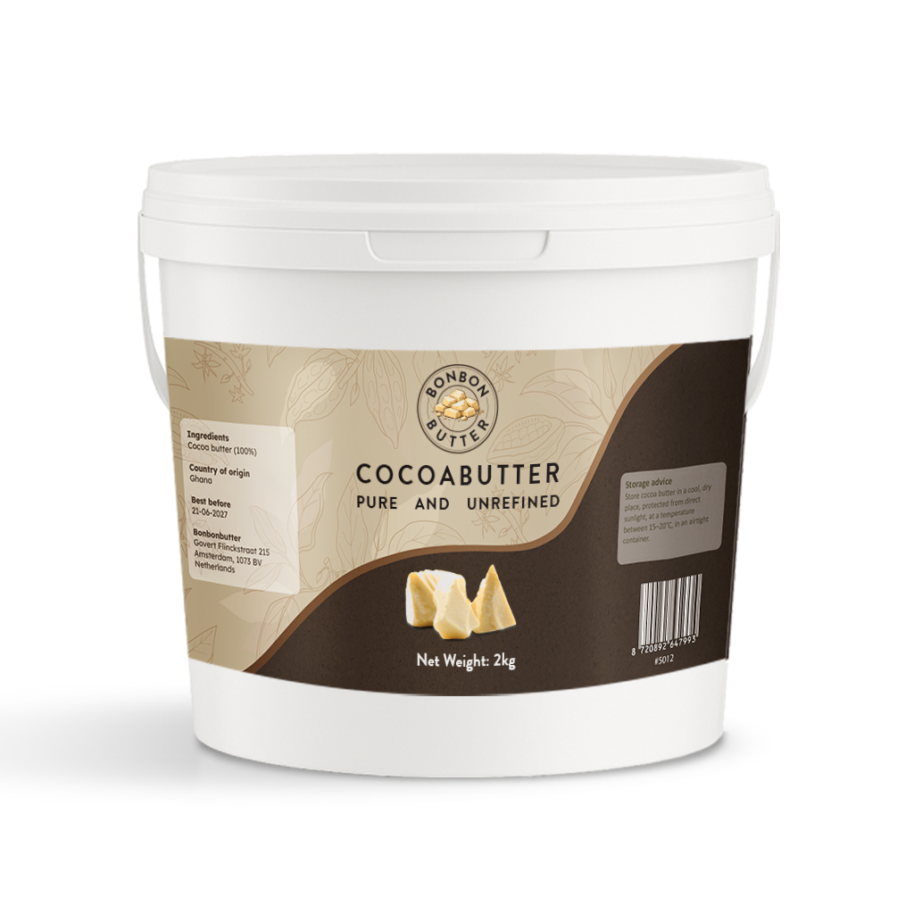 Manteca de cacao - Sin refinar – Apta para uso alimentario – Chocolate, repostería y cosmética