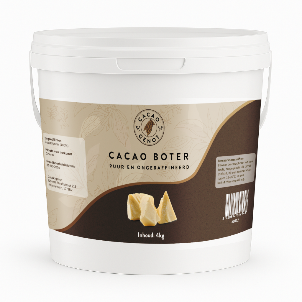 Pure cacaoboter (ongeraffineerd)