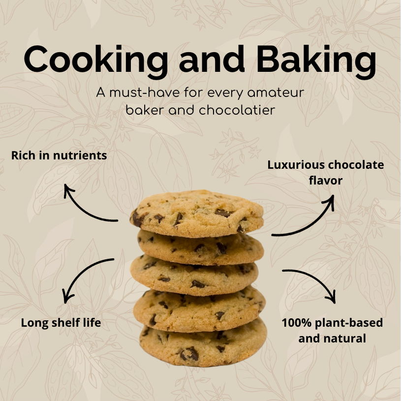 ITALY Pure cocoa butter – Food Grade – Chocolate, Pastry & Cosmetics