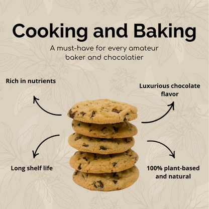 ITALY Pure cocoa butter – Food Grade – Chocolate, Pastry & Cosmetics