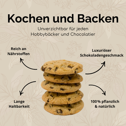 Reine Kakaobutter (unraffiniert) - Kakaofreude